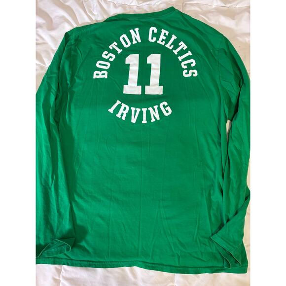 Boston Celtics Kyrie Irving Long Sleeve Shirt – Size L - Picture 4 of 4